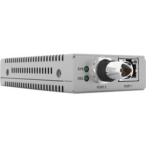 Allied Telesis MMC6006 Network Extender - 1 x Network (RJ-45) - 3 km Extended Range