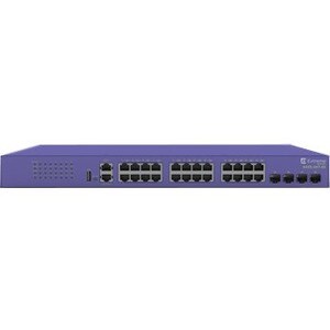 Extreme Networks ExtremeSwitching X430 X435-24T-4S 24 Portas Gerenciável Comutador Ethernet - 2 Camada suportada - Modular