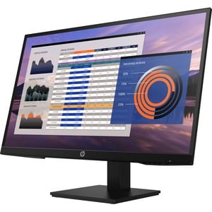 HP P27h G4 27" Class Full HD LCD Monitor - 16:9 - Black - 27" Viewable - In-plane Switching (IPS) Technology - 1920 x 1080