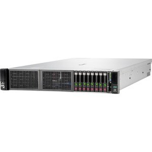 Hp Enterprise HPE ProLiant DL385 G10 Plus 2U Rack Server - 1 x AMD EPYC 7262 3.20 GHz - 16 GB RAM - 12Gb/s SAS Controller - 2 Processor Support - 2 TB RAM Support - Up to 16 MB Graphic Card - 10 Gigabit Ethernet - 8 x LFF Bay(s) - Hot Swappable Bays - 1 x 500 W SVR NO DEAL REG PL-SY