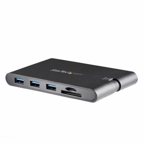 StarTech.com USB-Typ C Docking Station für Notebook - 85 W - Schwarz - 5 x USB-Anschlüsse - 3 x USB 3.0 - USB Typ C - Netz