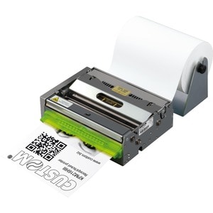 Custom KPM216HIII ETH Direktthermodrucker - Monochrom - Ticketdruck - USB - Seriell - 200 mm/s Monodruck - 203 dpi Druckau