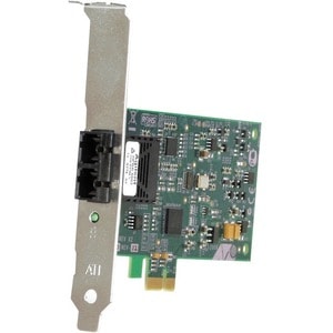 Allied Telesis AT-2711FX Fast Ethernet Card - 100Base-FX - Plug-in Card - PCI Express x1 - 1 Port(s) - 1 x ST Port(s)