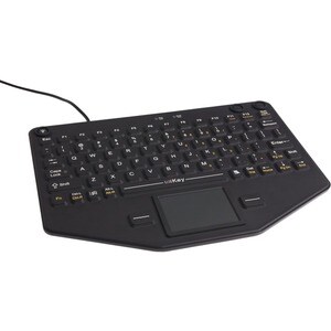 Gamber-Johnson SL-80-TP Tastatur - Kabel Konnektivität - USB Schnittstelle - TouchPad - Englisch (US)