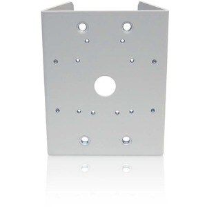 Avigilon Mounting Bracket for Network Camera, Wall Mount, Junction Box - Signal White - Aluminum