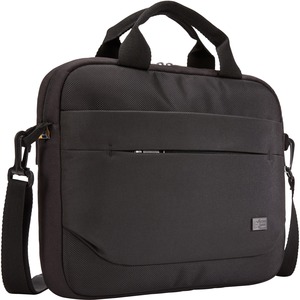 Case Logic Advantage ADVA-111 BLACK Carrying Case (Attaché) for 25.4 cm (10") to 30.5 cm (12") Notebook - Black - Polyster