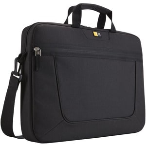 Case Logic VNAI-215 BLACK Carrying Case for 39.6 cm (15.6") Notebook - Black - Anti-slip Shoulder Pad - Polyester Body - H