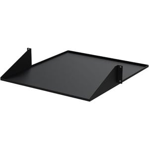 StarTech.com 2U 19" 2-Post Network Rack Shelf 20in Deep Center Mount Cantilever Tray Rackmount for AV/Data Equipment 75lb 