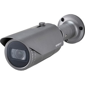 Wisenet HCO-7070R 4 Megapixel HD Surveillance Camera - Color, Monochrome - Bullet - Dark Gray - 98.43 ft - 2560 x 1440 - 3