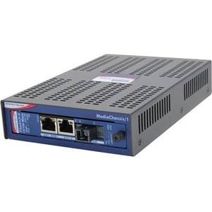 Advantech Modular Media Converter Chassis - 1 Slot - Rack-mountable, Wall Mount, Desktop