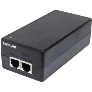 Gigabit Ultra PoE+ Injector, 1 x 60 W Port, IEEE 802.3bt and IEEE 802.3at/af Compliant, Plastic Housing (UK Power Cord) - 