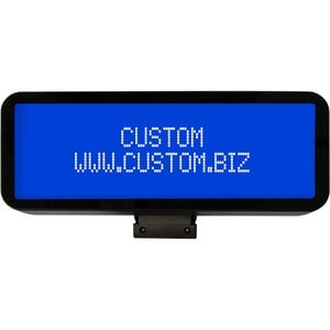 CUSTOM SILK WINDOWS PC POS Customer display - VFD Display 2X20