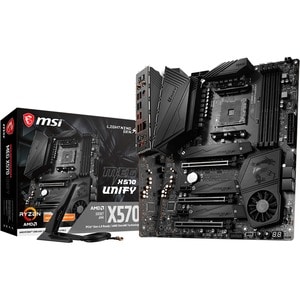 MEG X570 UNIFY TRIPLE LIGHTNING M.2 WITH SHIELD FROZR AUDIO BOOST HD GAME BOOST AND 2.5G GAMING LAN PLUS WIFI 6 SOLUTION