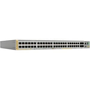 Allied Telesis x530 x530-52GTXm 40 Ports Manageable Layer 3 Switch - 3 Layer Supported - Modular - Optical Fiber, Twisted 