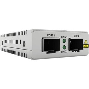 Allied Telesis MMC10GSP/SP Transceiver/Media Converter - TAA Compliant - Optical Fiber - Single-mode, Multi-mode - 10 Giga
