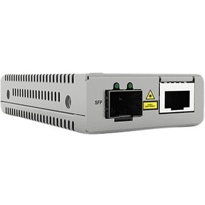 Allied Telesis MMC10GT/SP Transceiver/Media Converter - TAA Compliant - 1 Port(s)Network (RJ-45) - Twisted Pair, Optical F