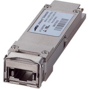 Allied Telesis QSFPER4 QSFP - 1 x LC 40GBase-ER4 Network - For Optical Network, Data Networking - Optical Fiber - Single-m