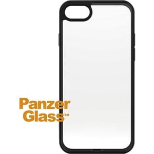 PanzerGlass ClearCase Case for Apple iPhone 7, iPhone 8 Smartphone - Honeycomb Pattern - Crystal Clear - Impact Resistant,