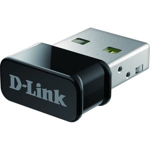 D-Link DWA-181 IEEE 802.11ac Wi-Fi Adapter for Desktop Computer, Notebook - USB 2.0 - 1.27 Gbit/s - 2.40 GHz ISM - 5 GHz U