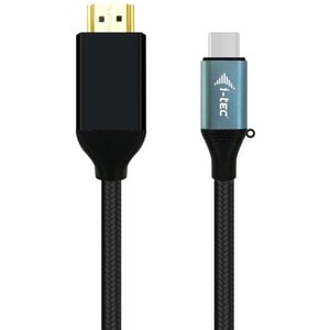 i-tec 2 m HDMI/USB-C A/V Cable for Audio/Video Device, Computer, Monitor - 1 - First End: 1 x USB Type C - Male - Second E