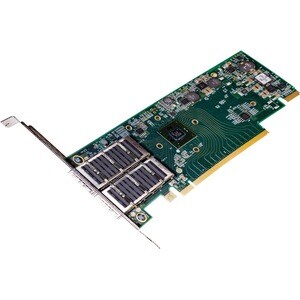 Solarflare XtremeScale SFN8542 Dual-Port 40GbE QSFP+ PCIe Server Adapter - PCI Express 3.1 x16 - 2 Port(s) - Optical Fiber