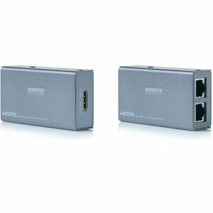 Marmitek MegaView 60 Video Extender Transmitter/Receiver - Wired - 60 m Range - 2 x Network (RJ-45) - 1 x HDMI In - 1 x HD