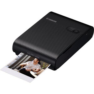 Canon SELPHY QX10 Dye Sublimation Printer - Colour - Photo Print - Portable - Black - 43 Second Photo - Wireless LAN - USB