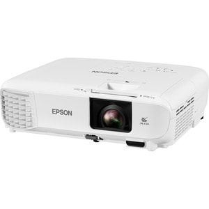 Epson PowerLite E20 LCD Projector - 4:3 - Ceiling Mountable - White - 1024 x 768 - Front, Ceiling, Rear - 6000 Hour Normal