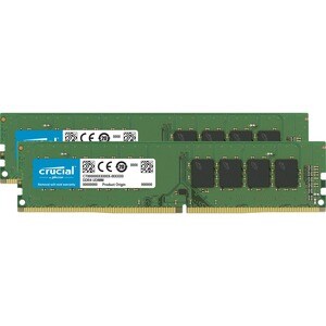 Crucial RAM Module for Desktop PC - 8 GB (2 x 4GB) - DDR4-2666/PC4-21300 DDR4 SDRAM - 2666 MHz - CL19 - 1.20 V - Non-ECC -