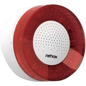 netvox R602A- LoRa- Siren - Wireless - 12 V DC - 80 dB - Visual, Audible
