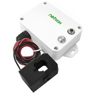 netvox R718N125-Wireless 1-Phase Current Meter With 1 X 250A Clamp-On CT - 3.2 cm Height x 6.5 cm Width