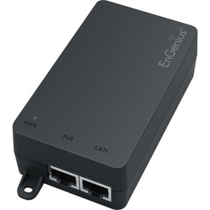 EnGenius Gigabit Proprietary PoE Adapter with Reset Button - Gigabit Ethernet Input Port(s) - Gigabit Ethernet Output Port