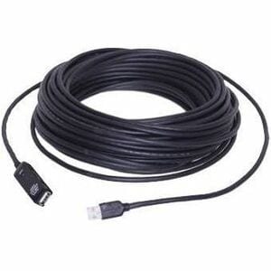 Vaddio USB 2.0 Active Extension Cable - 65.62 ft USB Data Transfer Cable for Computer, Repeater, Hub - First End: 1 x USB 