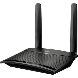 TP-Link TL-MR100 Wi-Fi 4 IEEE 802.11b/g/n Cellular Modem/Wireless Router - 4G - LTE 2100, LTE 850, LTE 1800, LTE 2600, LTE