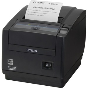 Citizen CT-S601IIR Direct Thermal Printer - Monochrome - Label/Receipt Print - 80 mm (3.15") Print Width - 175 mm/s Mono -