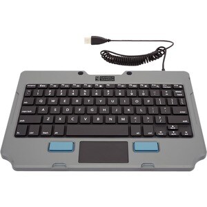 Gamber-Johnson Tastatur - USB Typ-A Schnittstelle - TouchPad - Englisch (US) - Industrieller Silikongummi Keyswitch - 76 T