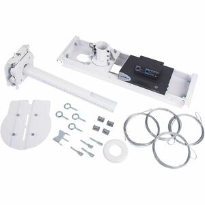 Vaddio QuickCAT Camera Mount for PTZ Camera - White - TAA Compliant - Height Adjustable
