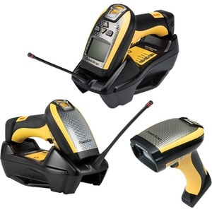 Handheld Scanner de code à barre Datalogic PowerScan PM9501 - Jaune, Noir - Sans fil Connectivité - 1D, 2D - Imager