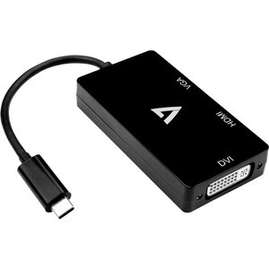 USB-C TO 3IN1 VIDEO ADAPTER VGA DVI HDMI 9GBPS 4K/30HZ UHD