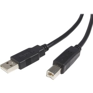 StarTech.com High Speed Certified USB 2.0 - USB cable - 4 pin USB Type A (M) - 4 pin USB Type B (M) - 3 m ( USB / Hi-Speed