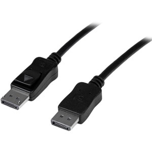 StarTech.com 32ft (10m) Active DisplayPort Cable, 4K UHD DisplayPort Cable, Long DP Cable/Cord for Projector/Monitor, w/ L