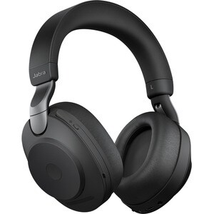 Jabra Evolve2 85 Link380 USB-A UC Stereo Headset inkl. Ladestation - Schwarz - Kabellos - Ohrumschließend - Bluetooth