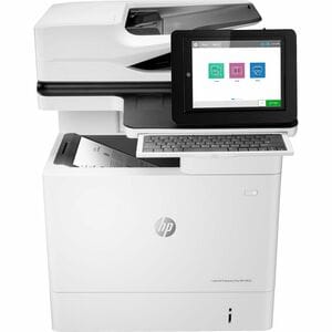 HP LaserJet M634h Laser Multifunction Printer-Monochrome-Copier/Scanner-52 ppm Mono Print-1200x1200 Print-Automatic Duplex