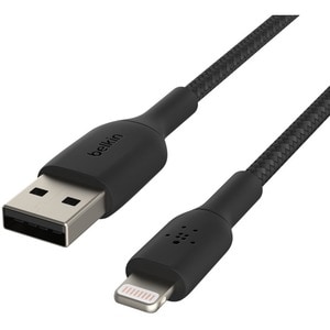 Belkin BOOST↑CHARGE 1 m Lightning/USB Data Transfer Cable for iPhone, iPad - First End: 1 x Lightning - Male - Second End: