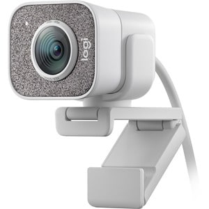 Logitech StreamCam Webcam - 60 fps - Branco - 1920 x 1080 Vídeo - Foco automático - 78° Angle - Microfone - Monitor