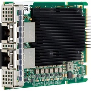 HPE 10Gigabit Ethernet Card - 10GBase-T - Plug-in Card - PCI Express 3.0 x8 - 2 Port(s) - 2 - Twisted Pair