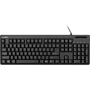 Rocstor KS20T Security USB Keyboard with Built-in Smartcard Reader - 104 Key - Common Access Card CAC Compatible - PIV Com