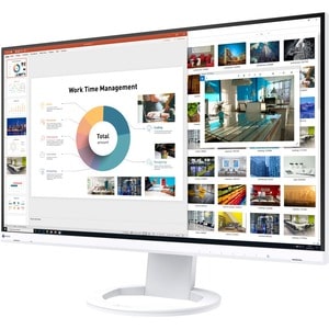 EIZO FlexScan EV2760-WT 27" Class WQHD LCD Monitor - 16:9 - White - 68.6 cm (27") Viewable - In-plane Switching (IPS) Tech