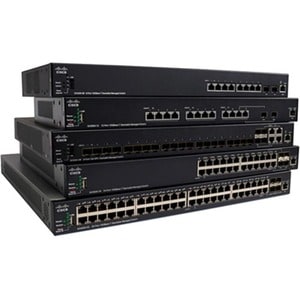 Cisco 350X SG350X-24MP 24 Ports Manageable Layer 3 Switch - Gigabit Ethernet, 10 Gigabit Ethernet - 10/100/1000Base-T, 10G