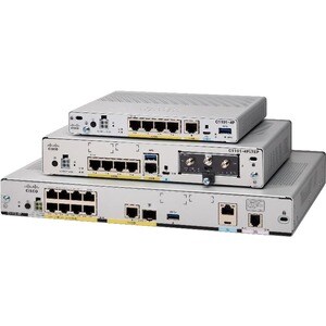 Cisco C1121X-8PLTEPWE Wi-Fi 5 IEEE 802.11ac ADSL2, VDSL2+, Ethernet Modem/Wireless Router - LTE 700, LTE 800, LTE 850, LTE